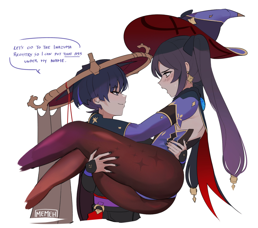 absurdres, arm_armor, artist_name, ass, asymmetrical_bangs, belt, black_bow, black_headwear