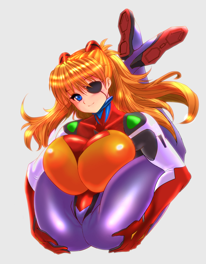 1girl, alternate_breast_size_(larger), aqua_eyes, ass, bodysuit, breasts, brown_hair, evangelion:_3.0_you_can_(not)_redo