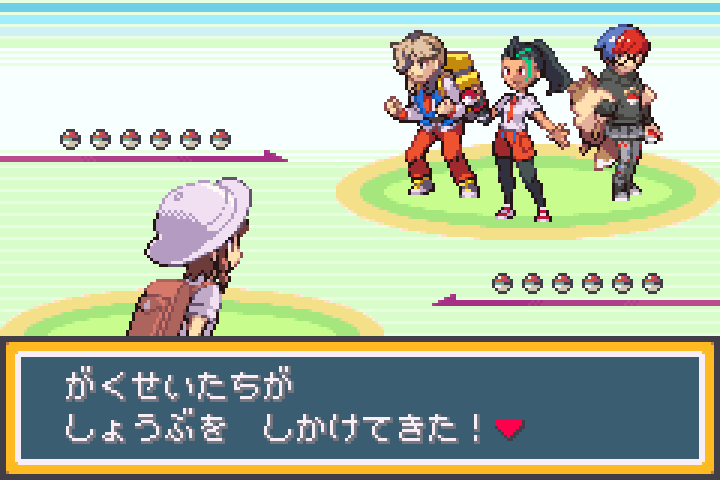 1boy, 3girls, arven_(pokemon), backpack, bag, black_hair, blue_hair, brown_hair