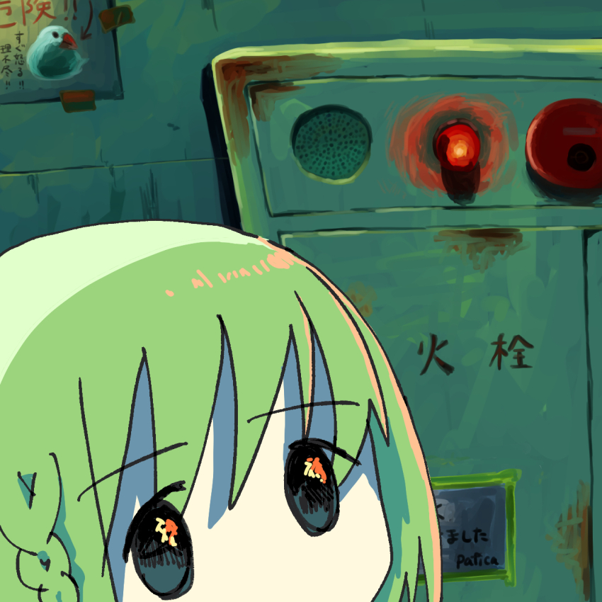 1girl, backlighting, black_eyes, braid, close-up, covered_mouth, dark, eye_focus