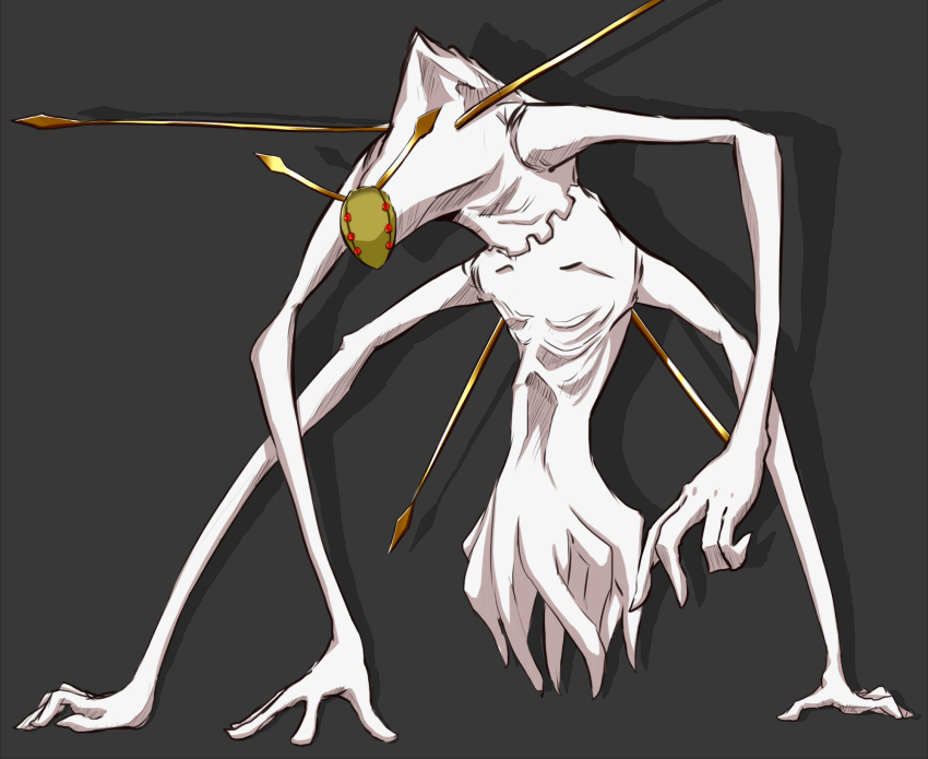 arm_support, arms_up, artist_request, creepy, digimon, digimon_(creature), expressionless, extra_arms