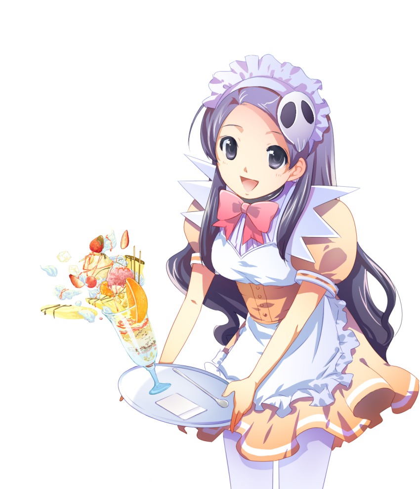 1girl, elysia_de_lute_ima, female_focus, food, highres, ichi_(ichi.colors), ichi_(ichi404), kami_no_mizoshiru_sekai