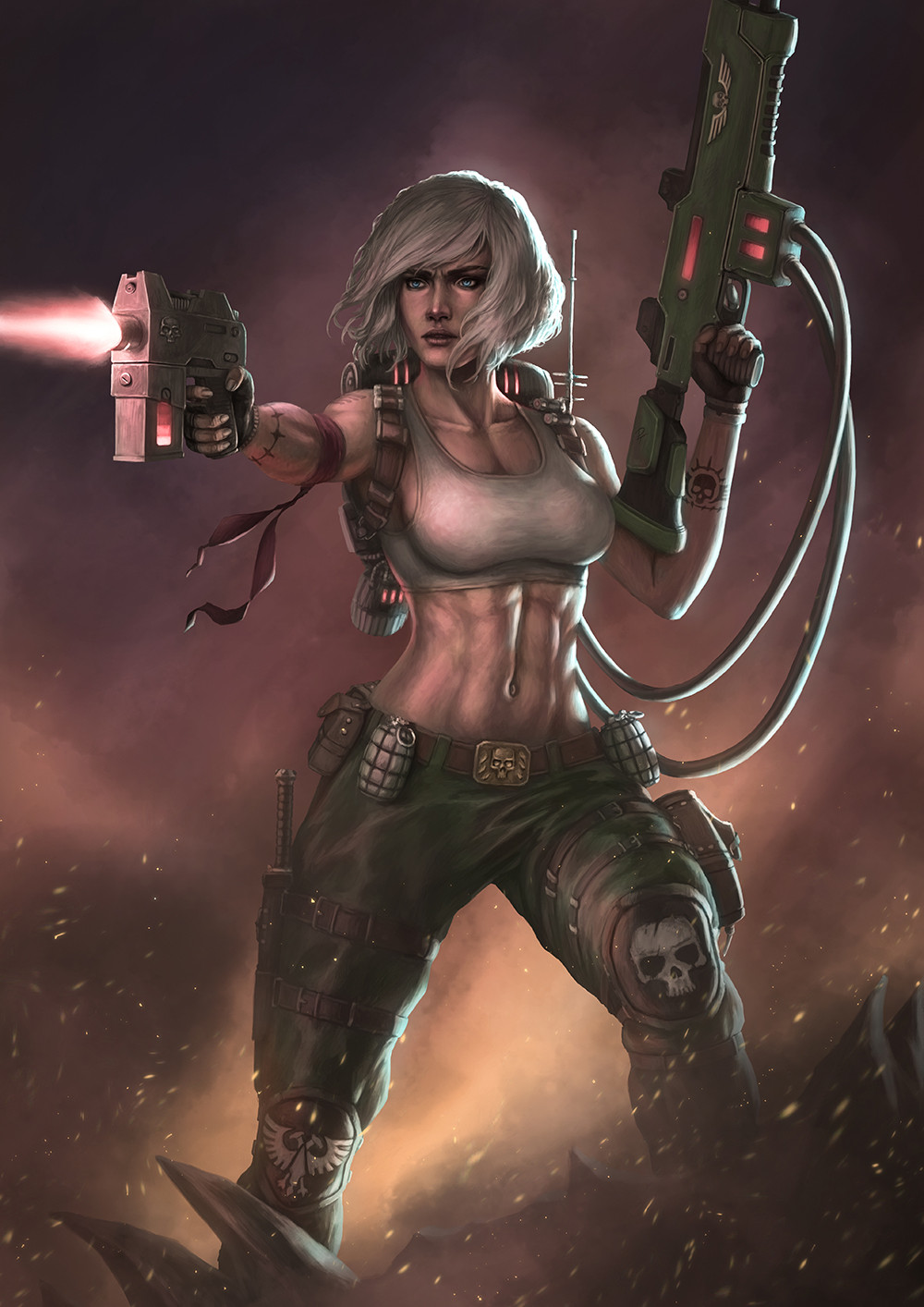 abs, assault_rifle, astra_militarum, backpack, bag, blue_eyes, captdiablo, catachan_jungle_fighter