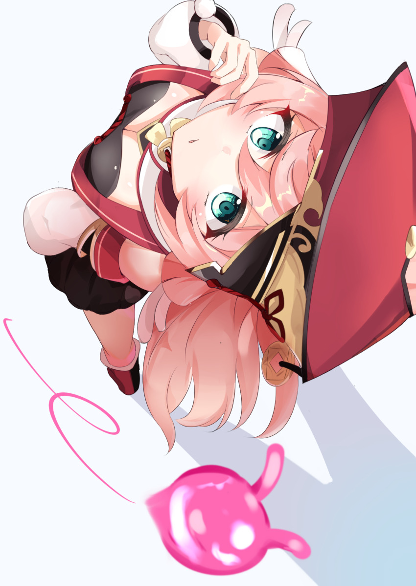 1girl, :o, antlers, black_bloomers, black_bra, bloomers, bra, breasts