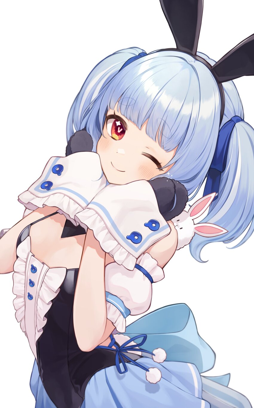 1girl, absurdres, alternate_hairstyle, animal_ears, animal_hands, back_bow, black_dress, black_gloves