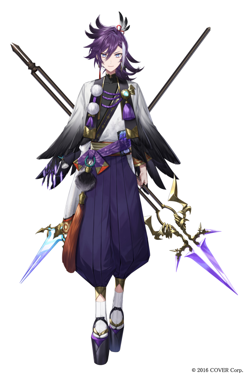 1boy, absurdres, airm, banzoin_hakka, banzoin_hakka_(1st_costume), bead_bracelet, beads, black_jacket