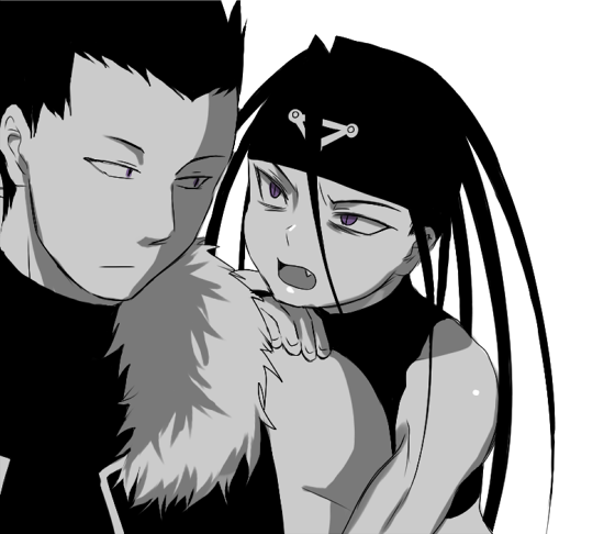 00s, 2boys, androgynous, bad_id, bad_pixiv_id, envy_(fma), fang, fullmetal_alchemist