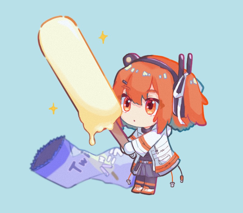 1girl, a.i._voice, adachi_rei, belt, black_leggings, black_shirt, blue_background, cable