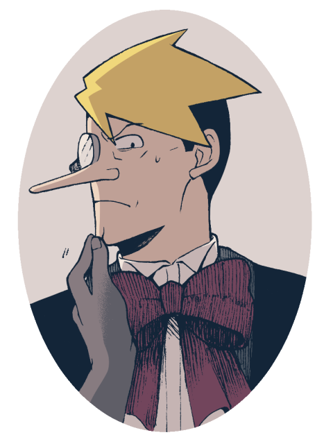 1boy, ace_attorney, blonde_hair, bow, bowtie, closed_mouth, collared_shirt, jacket