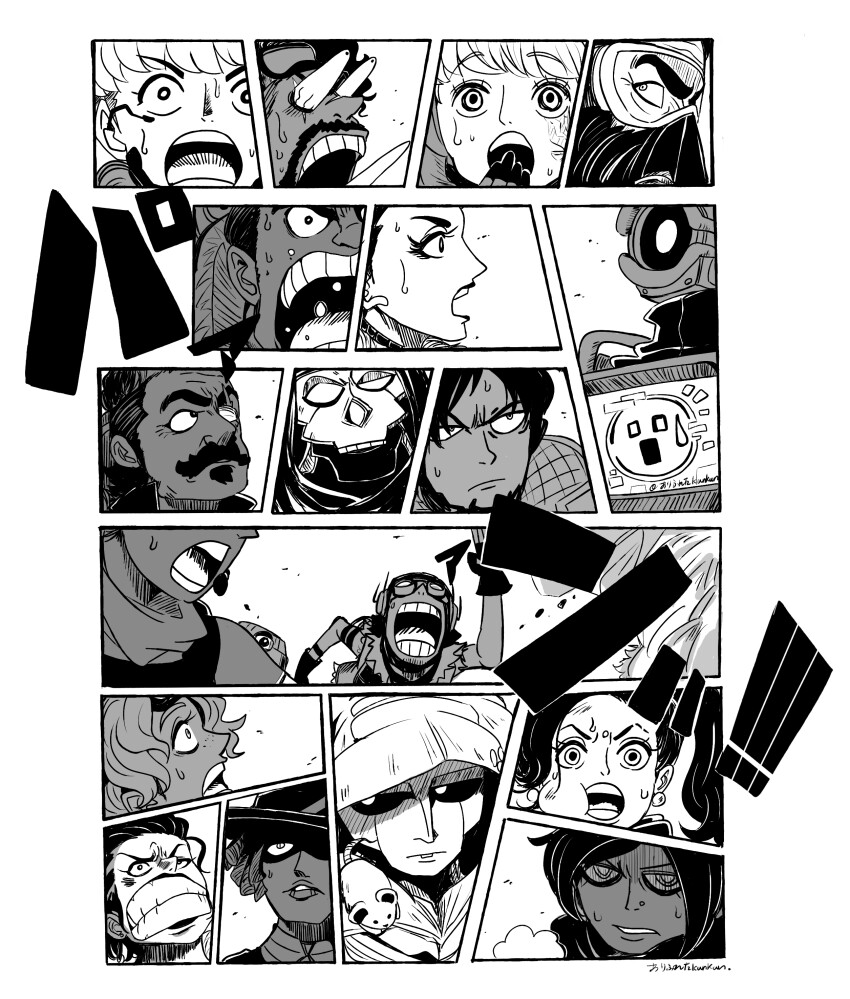 1other, 6+boys, 6+girls, absurdres, android, animification, apex_legends, arihuretakunkun