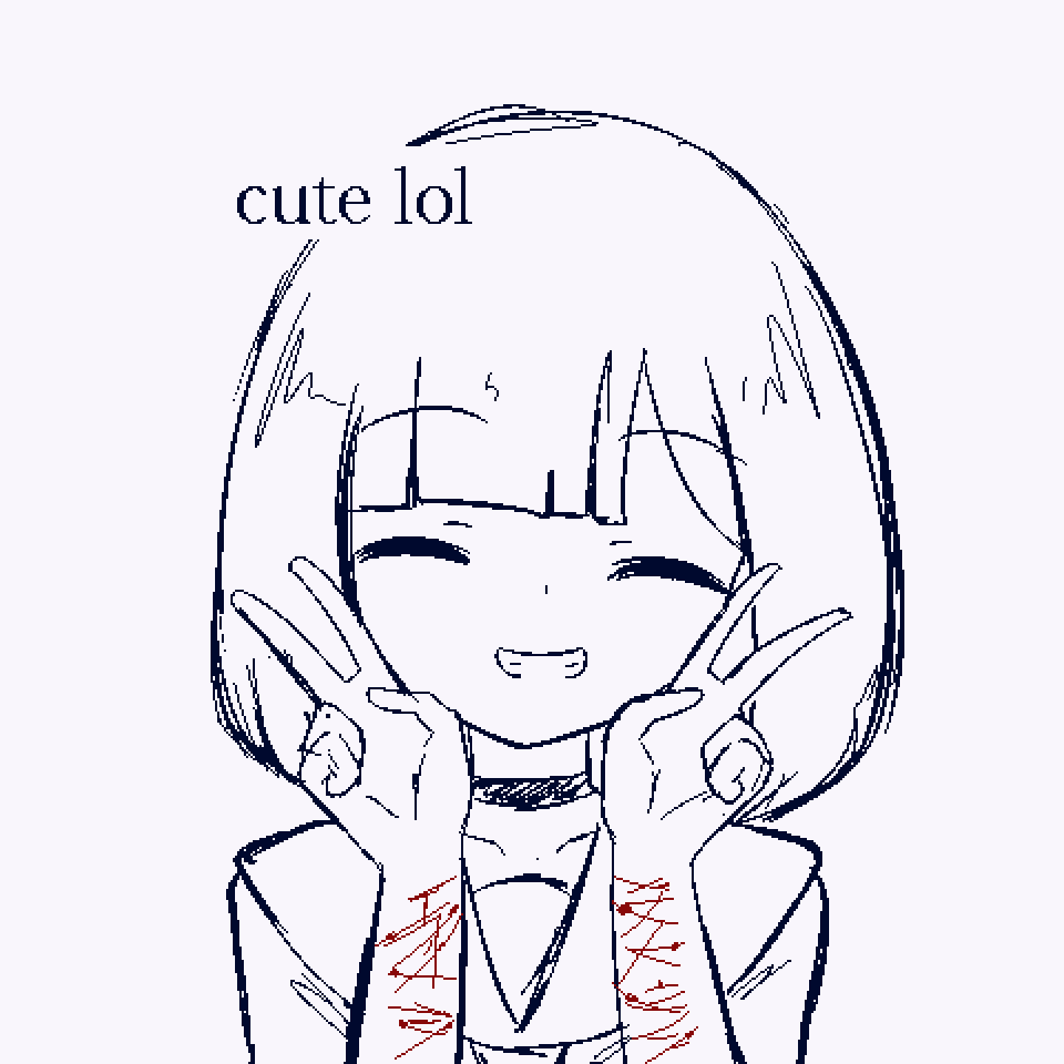 1girl, bleeding, blood, blunt_bangs, bob_cut, chibikki, choker, closed_eyes