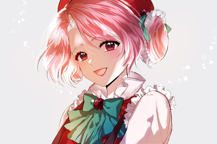 1girl, absurdres, bow, bowtie, braid, braided_bun, cookie_run, double_bun