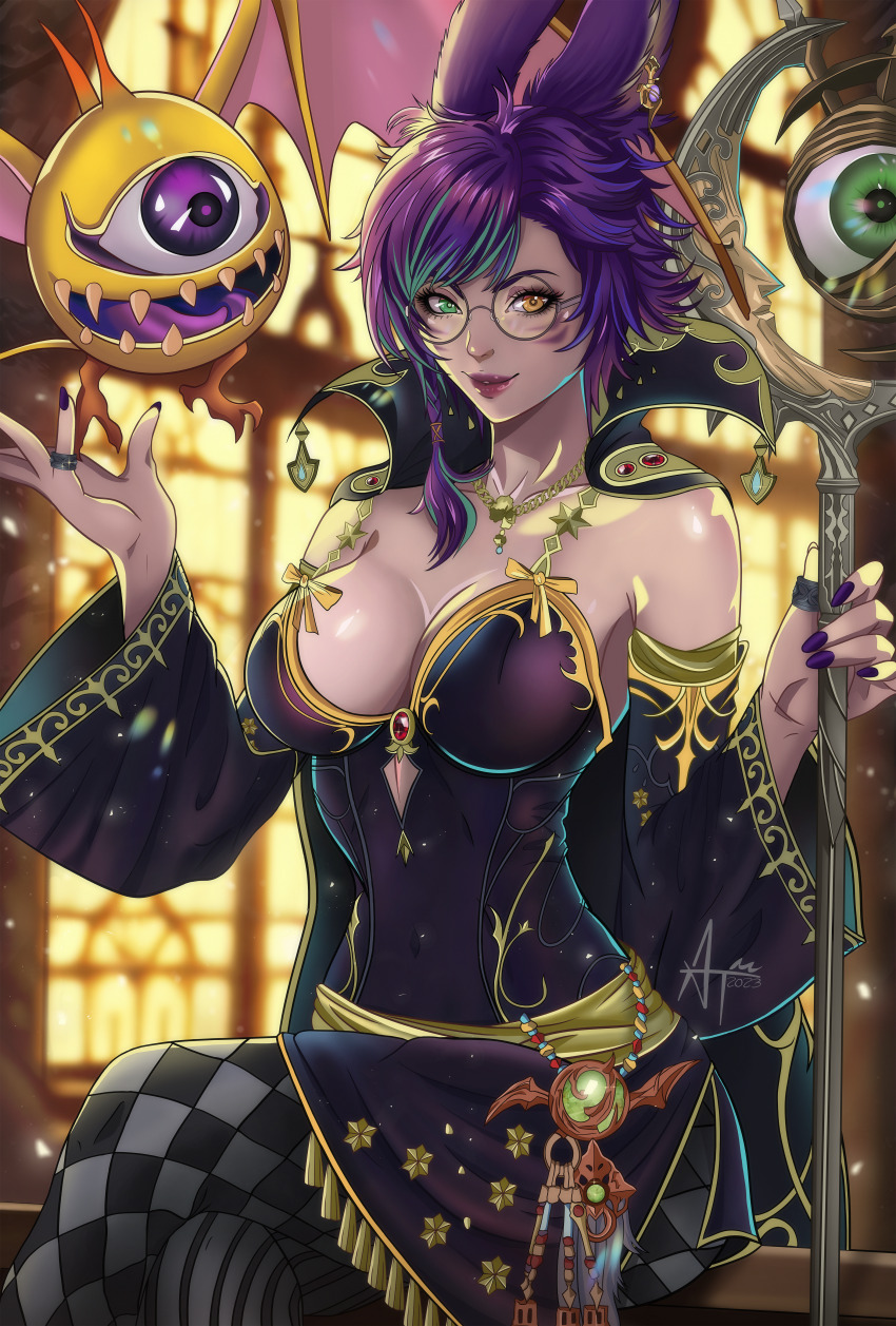 1girl, absurdres, ahriman, amaterasu_(amaterasumikami), animal_ears, black_dress, church, dress