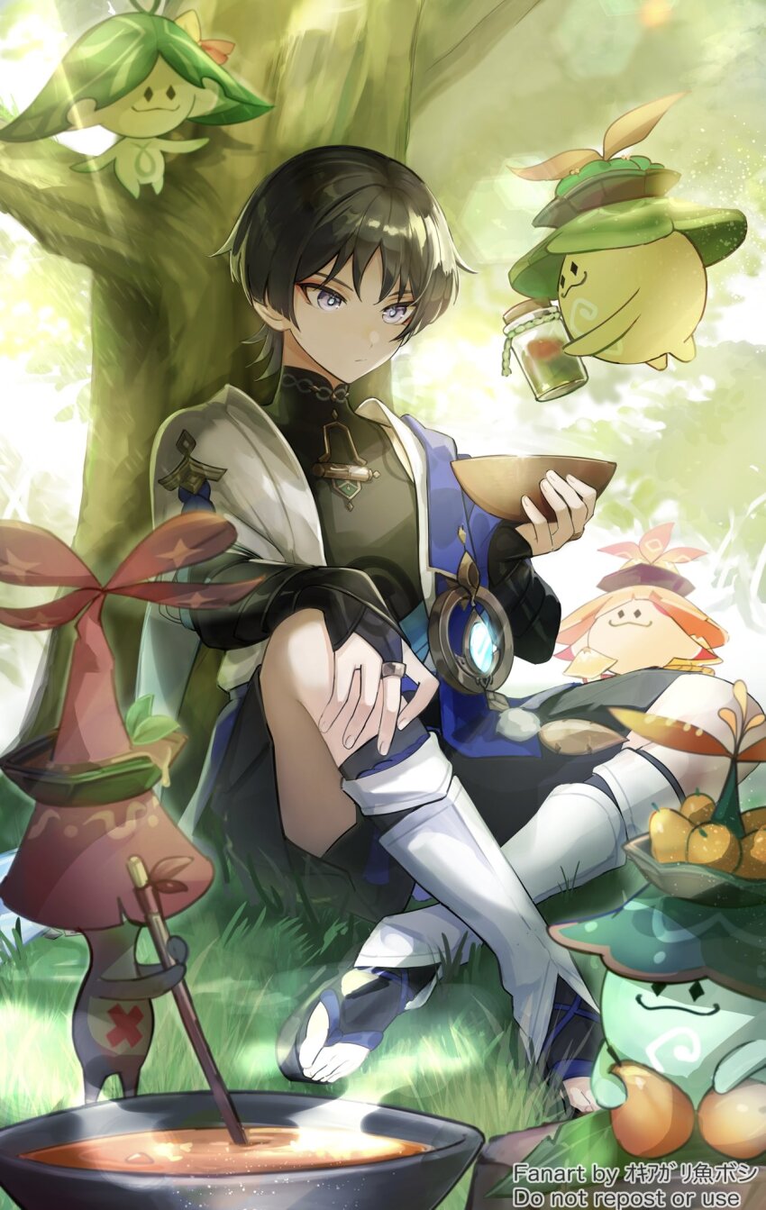 1boy, arachatora_(genshin_impact), aranara_(genshin_impact), arapacati_(genshin_impact), arapas_(genshin_impact), araphala_(genhin_impact), arasaka_(genshin_impact), artist_name