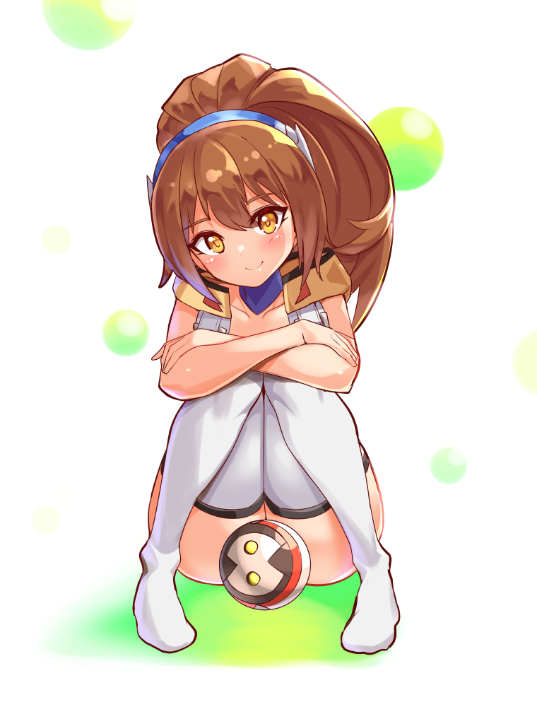 1girl, azure_striker_gunvolt, blush, brown_eyes, brown_hair, cougar, cougar_(cougar1404), female_focus