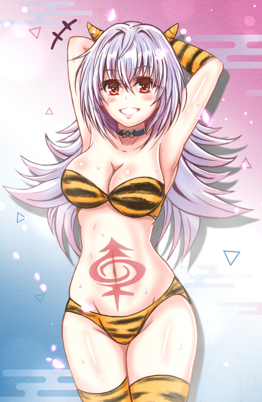 1girl, absurdres, ayakashi_triangle, big_kapipara, blush, breasts, cleavage, cosplay