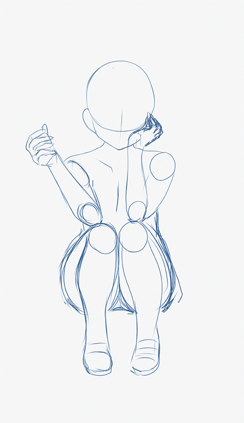 1girl, animated, animated_gif, architecture, black_headwear, black_shoes, boo_tao_(genshin_impact), brown_eyes