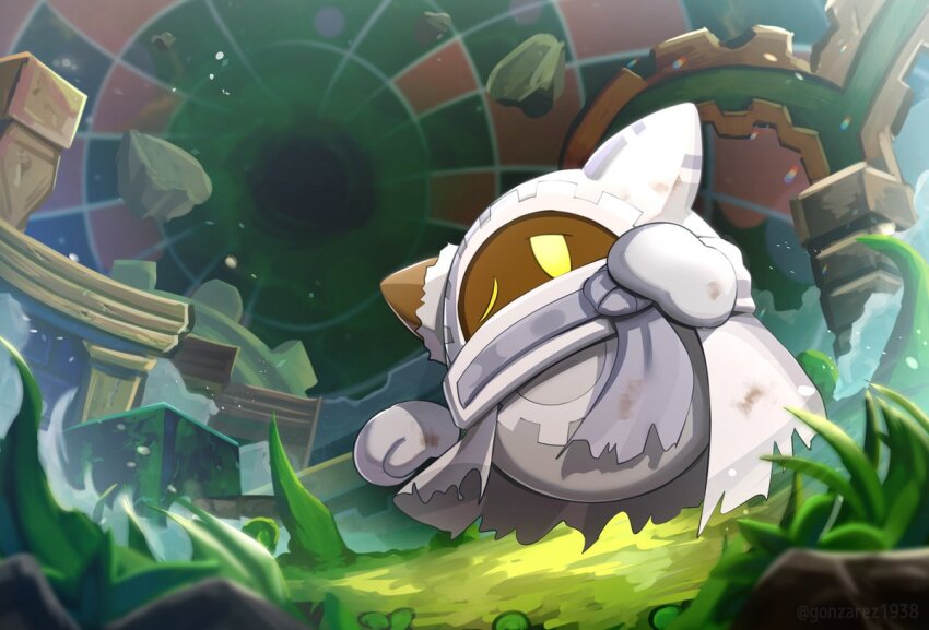 gonzarez, grass, interdimensional_magolor, kirby's_return_to_dream_land, kirby's_return_to_dream_land_deluxe, kirby_(series), magolor, magolor_epilogue