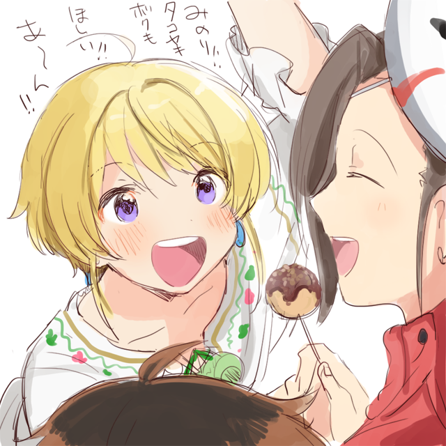 3boys, beit_(idolmaster), blonde_hair, brown_hair, harukawa_(aonori1022), idolmaster, idolmaster_side-m, kaerre