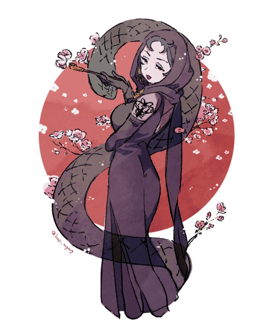 1girl, ace_attorney, apollo_justice:_ace_attorney, arm_tattoo, back_cutout, black_hair, border, breasts