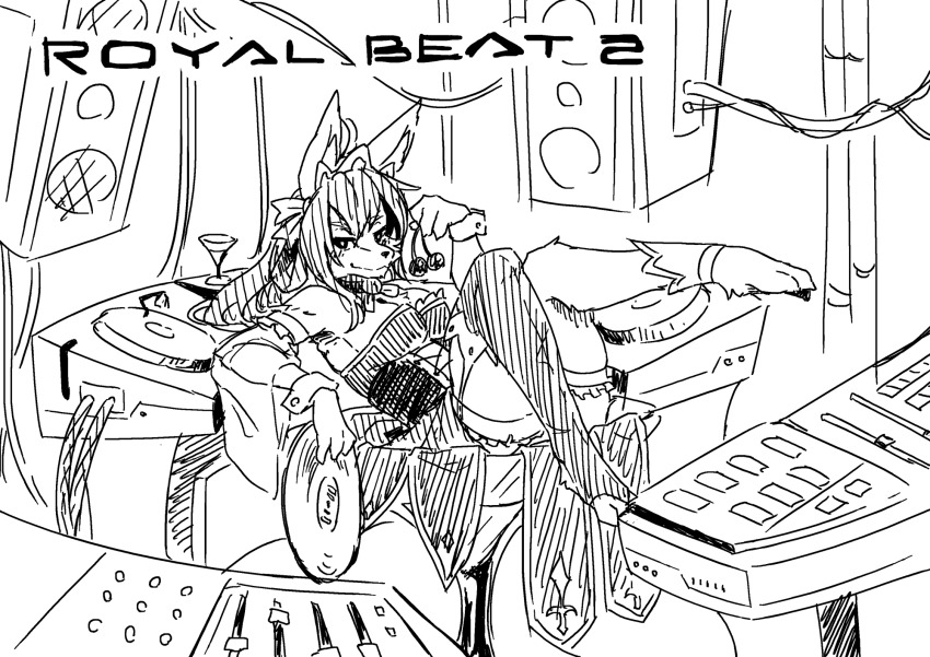 1girl, :3, animal_ear_fluff, animal_ears, animal_feet, animal_nose, bare_shoulders, body_fur