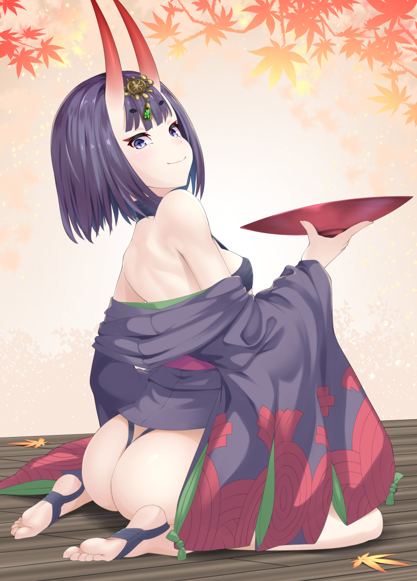 1girl, absurdres, ass, bare_shoulders, barefoot_sandals_(jewelry), bob_cut, breasts, cup