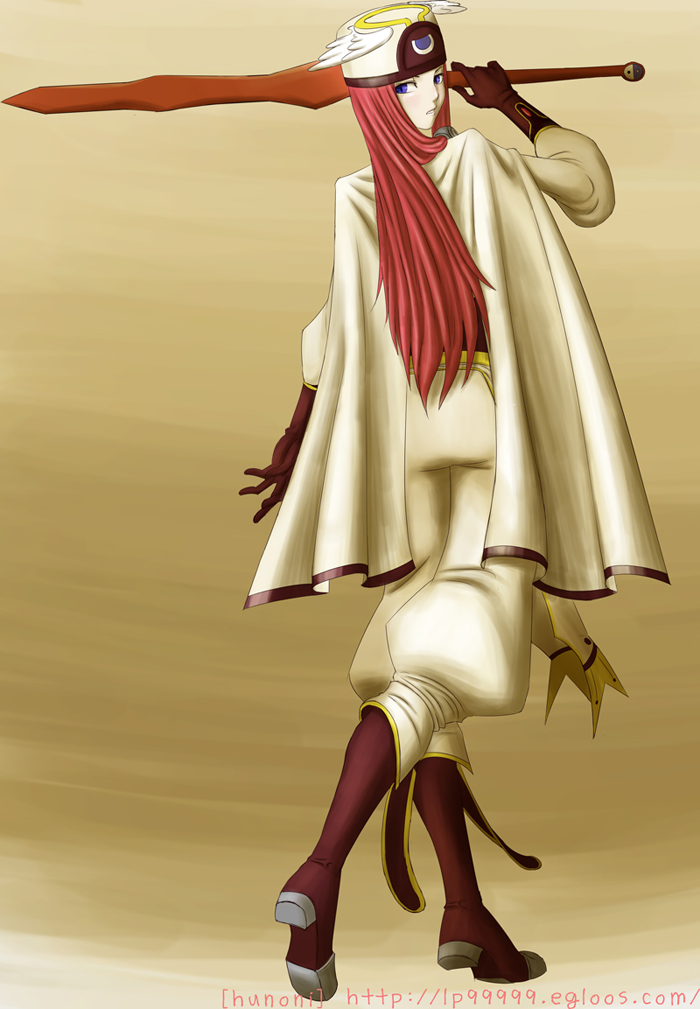 1girl, arc_system_works, blazblue, blazblue:_continuum_shift, blue_eyes, cape, female_focus, full_body