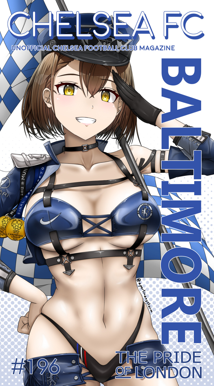 1girl, a_port_in_any_storm, absurdres, adapted_costume, annotated, arm_up, azur_lane, baltimore_(azur_lane)