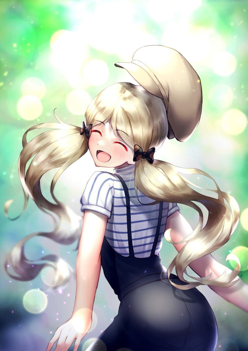 afrobluescombo, backlighting, handa_roco, highres, idolmaster, idolmaster_million_live!, idolmaster_million_live!_theater_days, low_twintails