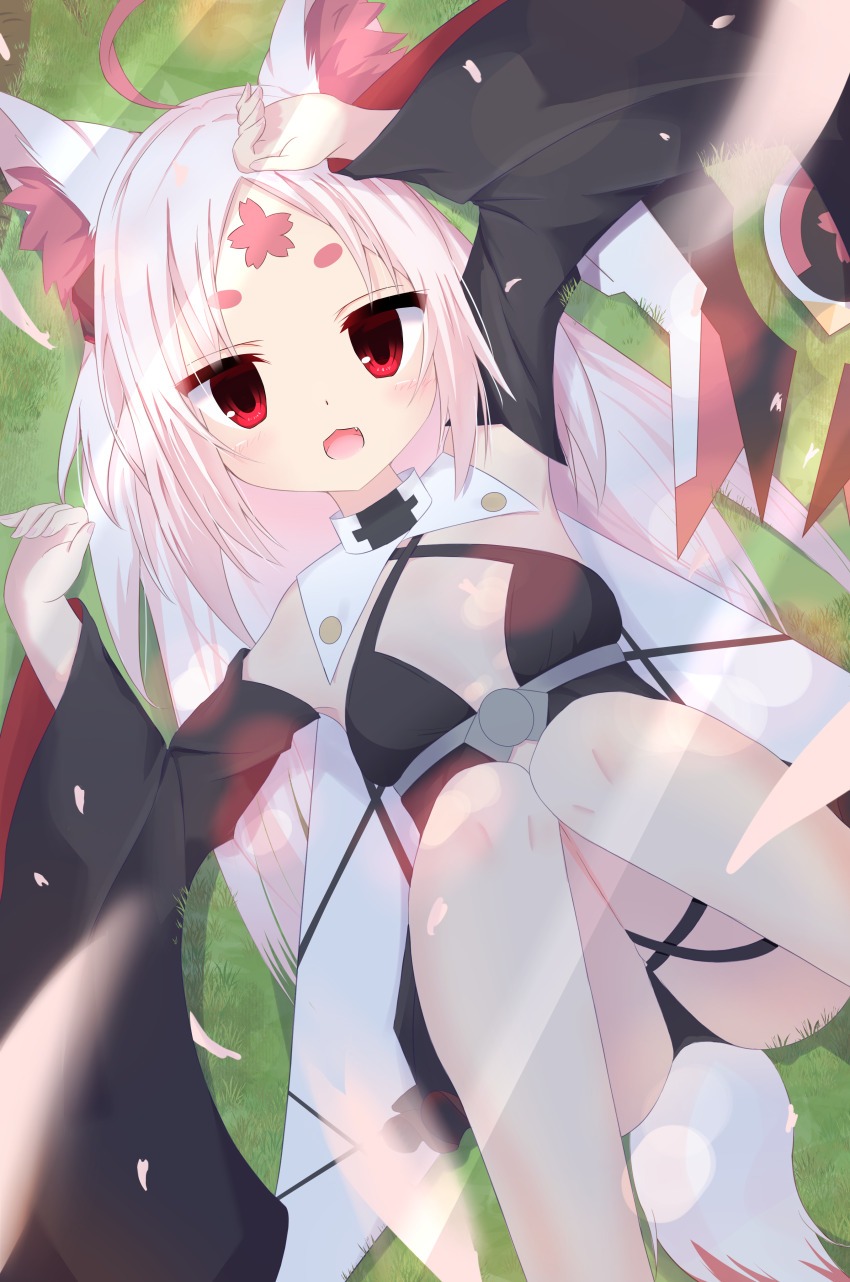 1girl, absurdres, ahoge, animal_ear_fluff, animal_ears, artery_gear, artery_gear:_fusion, bare_legs