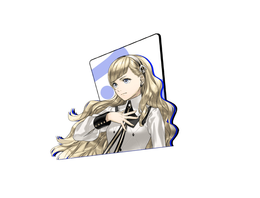 1girl, game_cg, grey_eyes, grey_hair, kozaki_yuusuke, long_hair, m_hold’em, official_art