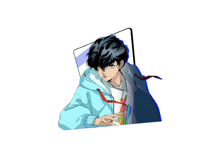 1boy, black_eyes, black_hair, game_cg, hodaka_himuro, m_hold’em, male_focus, official_art