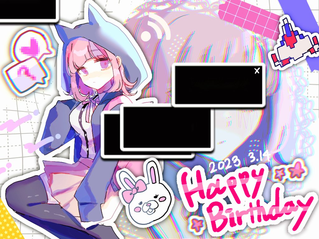 1girl, ?, black_jacket, black_shirt, black_thighhighs, bow, brown_hair, brown_skirt