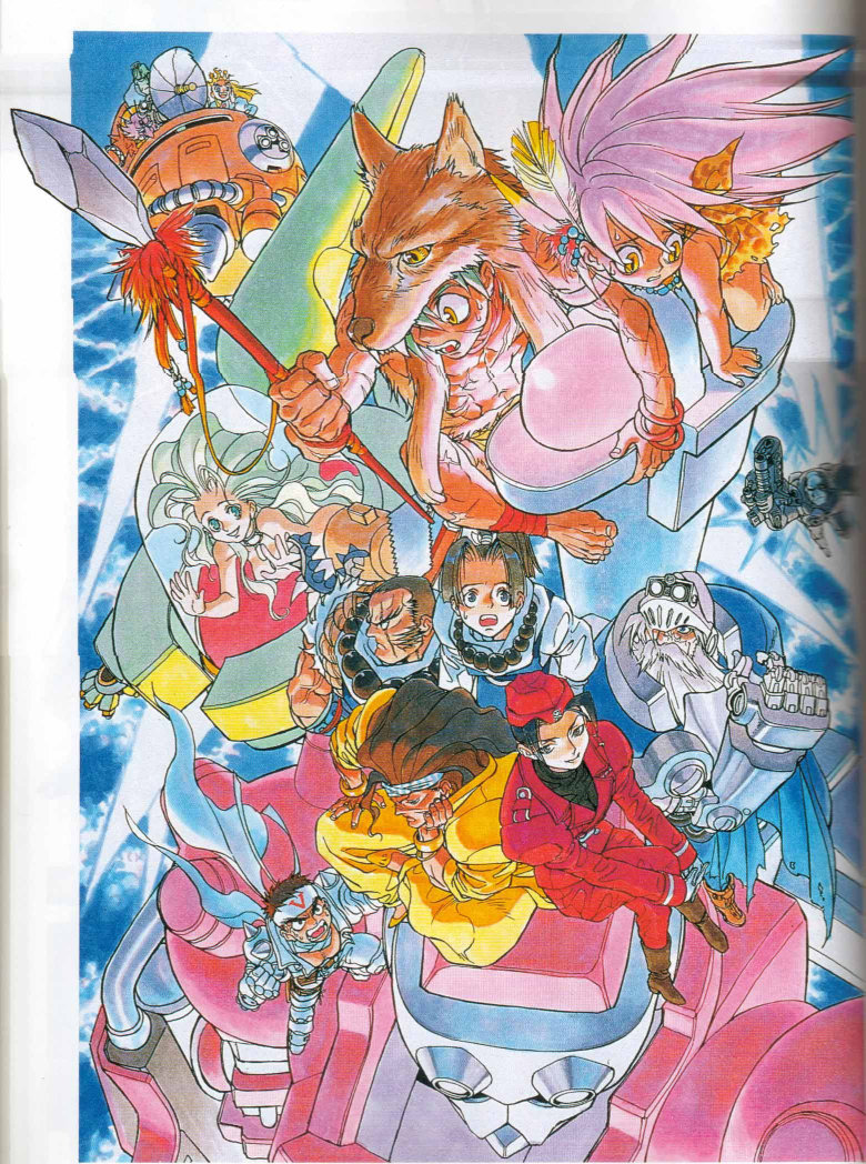 4girls, 6+boys, annotation_request, arieta_(cyberbots), armored_warriors, bao_(cyberbots), blodia, capcom