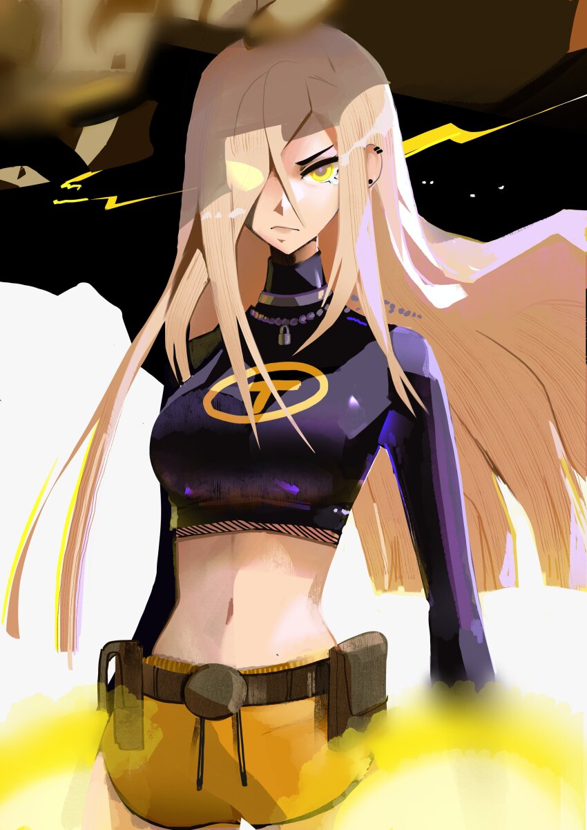 1girl, absurdres, belt, blonde_hair, dc_comics, female_focus, highres, nem_graphics