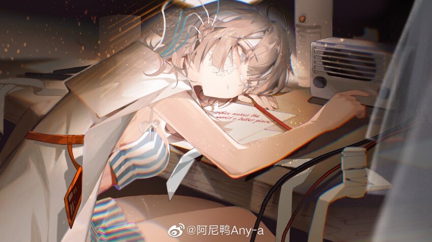 1girl, aa-12_(girls'_frontline), aniao_ya, bandage_on_face, bandages, bandaid, bandaid_on_face, bandaid_on_nose