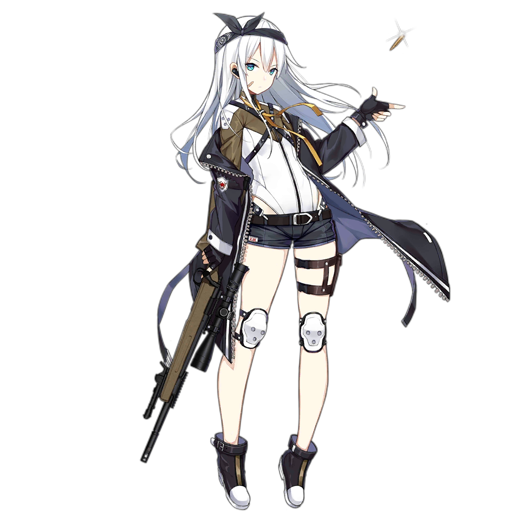 1girl, 7.62x51mm_nato, ammunition, bandaid, bandaid_on_cheek, bandaid_on_face, bandana, belt