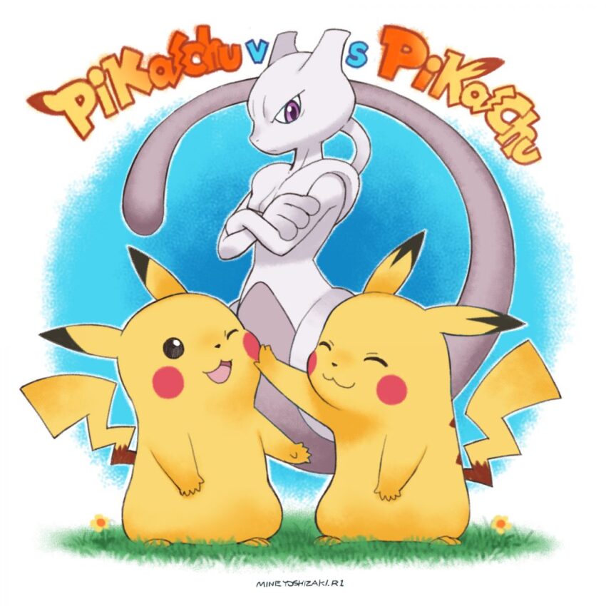 3boys, :3, animal_ears, black_eyes, character_name, closed_mouth, crossed_arms, flower