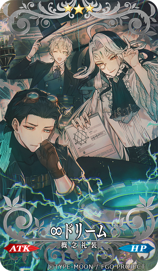 1other, 2boys, ;d, ahoge, albino_(a1b1n0623), ascot, bellows_camera, belt