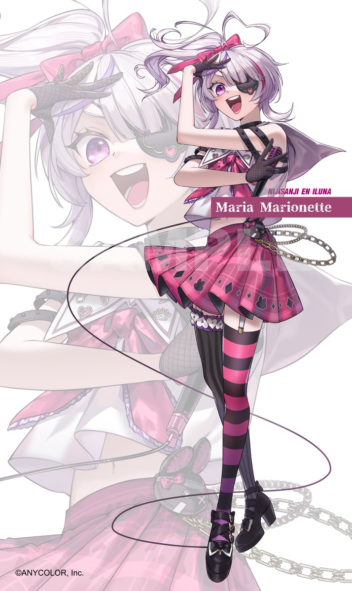 1girl, ahoge, asymmetrical_legwear, black_footwear, black_gloves, black_thighhighs, blush, bow