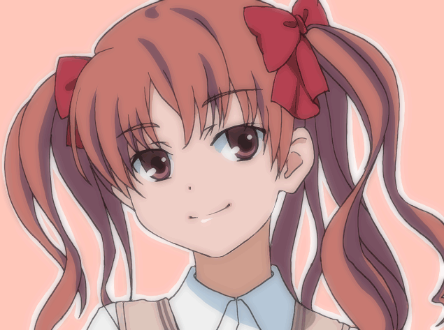 1girl, brown_eyes, brown_hair, close-up, female_focus, fukkireta, long_hair, rinko_(jaunebrillant)