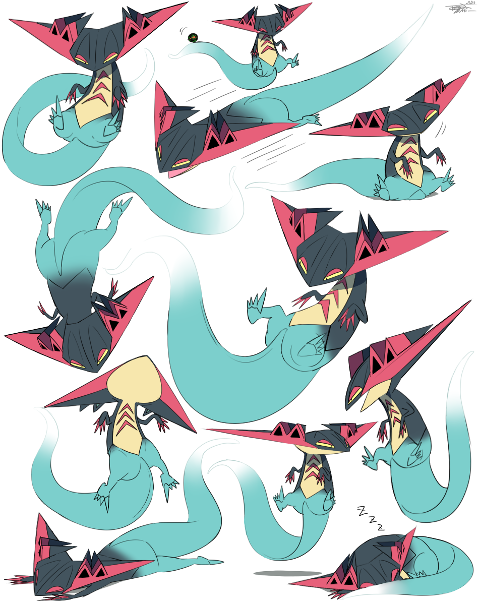 claws, dragapult, dragon, dusk_ball, floating, flying, full_body, gen_8_pokemon