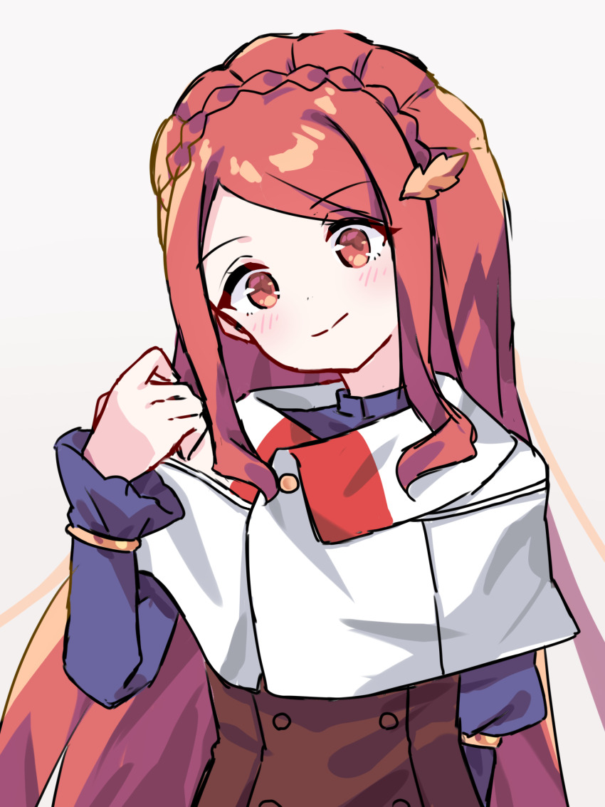 1girl, artist_request, genderswap, genderswap_(mtf), highres, karnatia_seri_anabald, kumo_desu_ga_nani_ka?, red_eyes