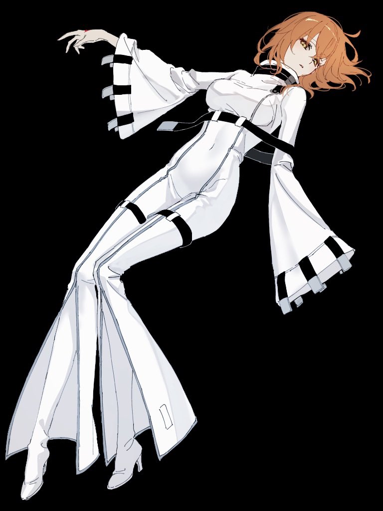 1girl, black_background, bodysuit, breasts, c.c., c.c._(cosplay), code_geass, command_spell