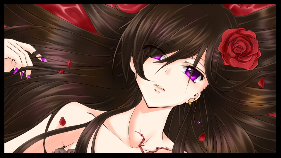 1girl, aji_paba, bad_id, bad_pixiv_id, brown_hair, code_geass, collarbone, colorized