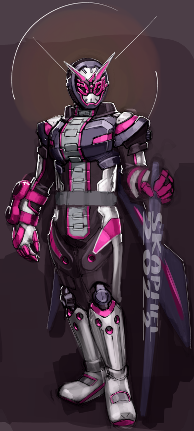 1boy, 2022, armor, armored_boots, artist_name, black_bodysuit, black_footwear, bodysuit