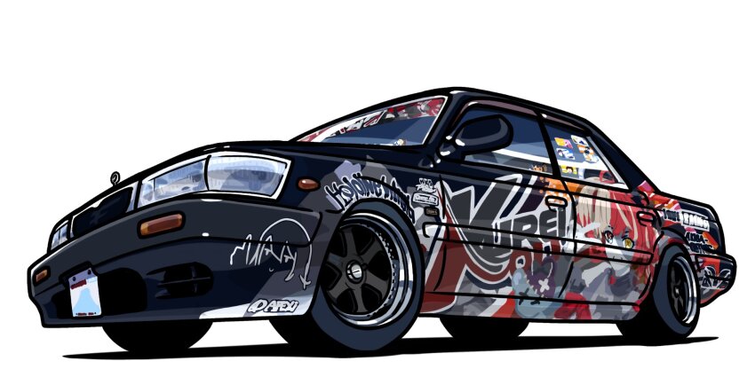 character_name, colored_skin, commission, copyright_name, double_bun, duz, grey_hair, grey_skin