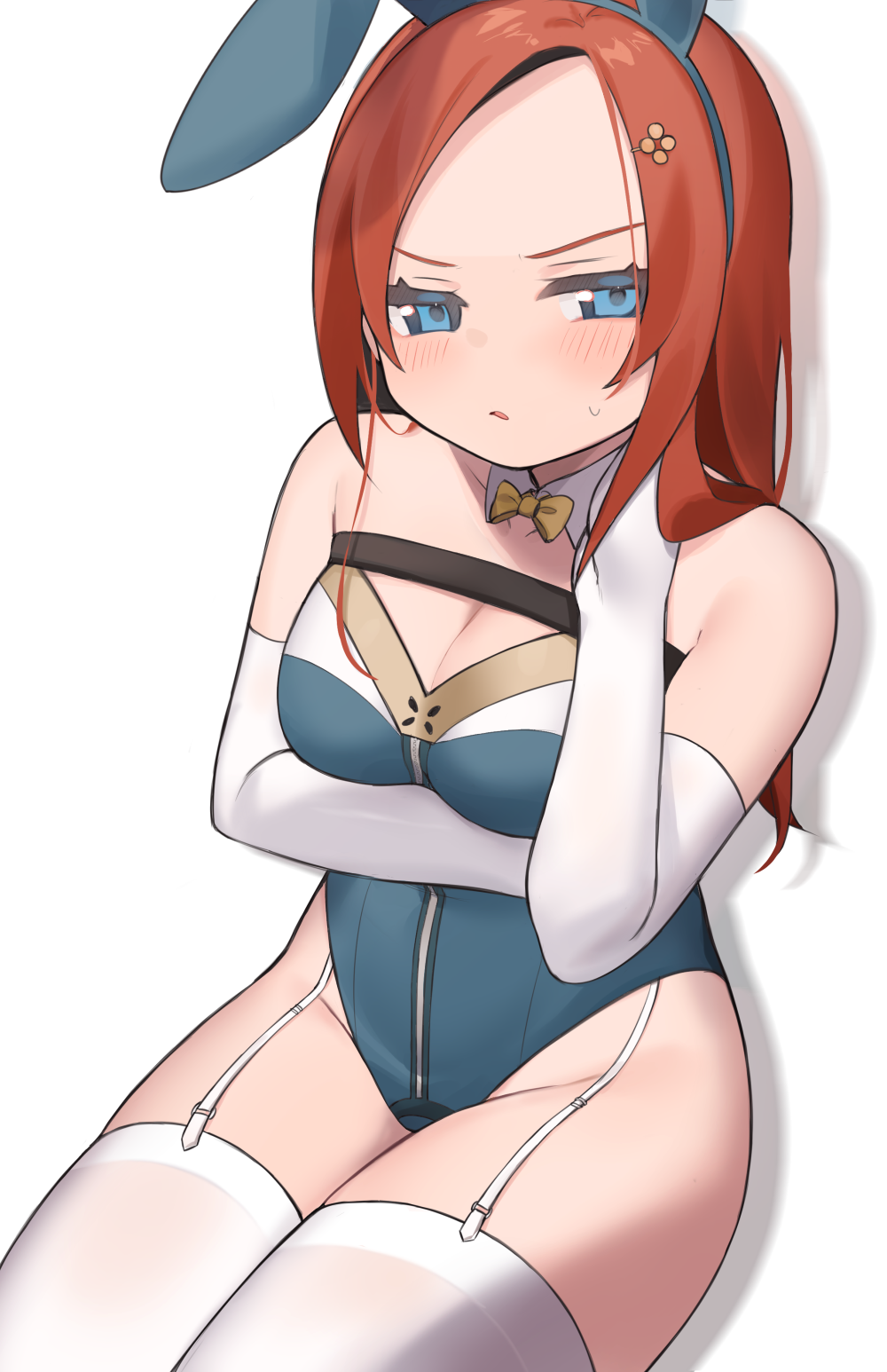 1girl, adapted_costume, animal_ears, animification, apex_legends, ash_(titanfall_2), ash_(titanfall_2)_(cosplay), ashleigh_reid