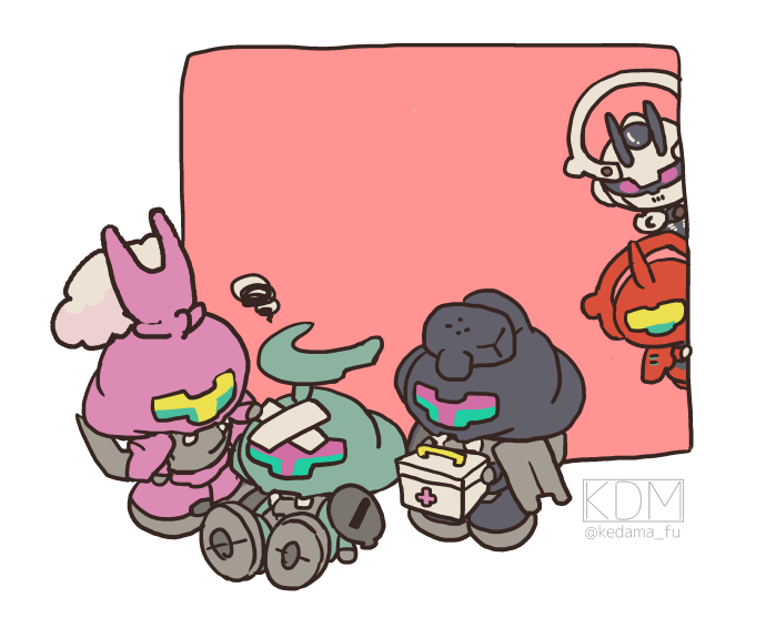 5others, bandaid, chibi, darilbalde, dilanza_guel_custom, dilanza_lauda_custom, dilanza_sol, first_aid_kit