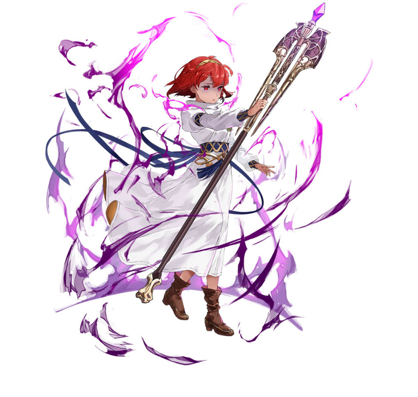 aura, dark_aura, dress, fire_emblem, fire_emblem:_mystery_of_the_emblem, fire_emblem_heroes, holding, holding_staff